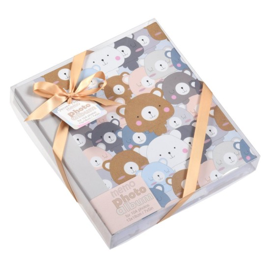 Velvet Teddies Bookbound Gift Boxed Memo Album 104 7