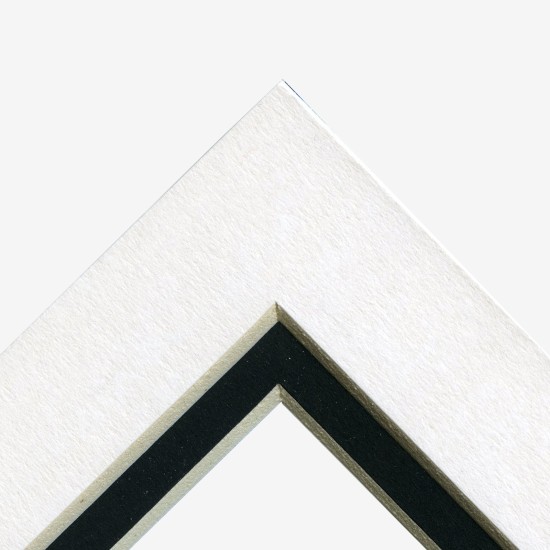 White & Black Double Mount