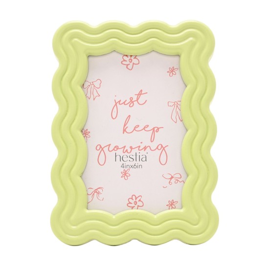 Wiggly Frame- 6x4 Green